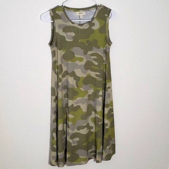 NWT Style & Co. Women's Camo Flip-Flop Dress - Picture 5 of 5